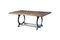 Miniature Recycled wood coffee table Tonnel Clipped