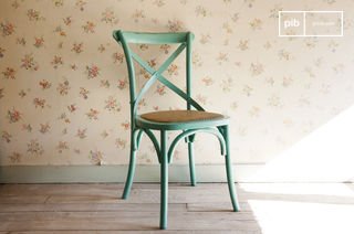 Turquoise chair Pampelune