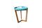 Miniature Turquoise Stockholm Table Clipped