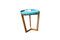 Miniature Turquoise Stockholm Table Clipped