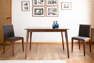 Umea small dining table in light wood