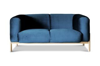 Velvet sofa Viela