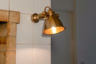 Wall lamp Bistro antique brass