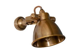 Wall lamp Bistro antique brass