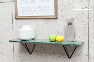 Wall shelf made of trivisan marble
