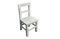 Miniature White wood children's chair Clipped