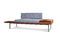 Miniature Large Scandinavian bench with drawer Inez Clipped