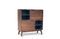 Miniature Walnut wardrobe Catzi Clipped
