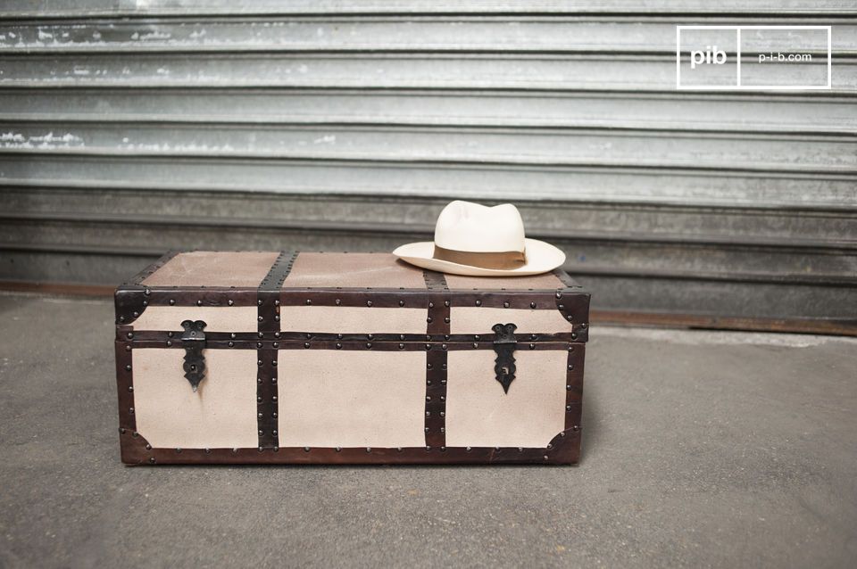 Wooden suitcase Lucas