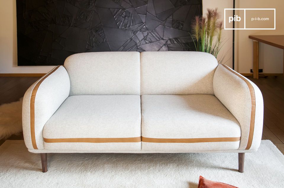 The sofa will immediately be the centrepiece of your living room.