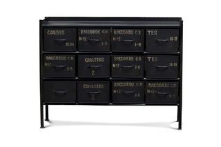 Workshop chest with 12 drawers