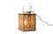 Miniature Woven bamboo lantern Clipped