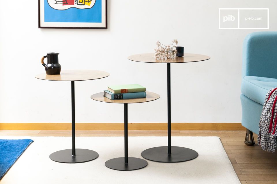 The design of the table ensures perfect stability.