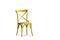 Miniature Yellow bistro chair Pampelune Clipped