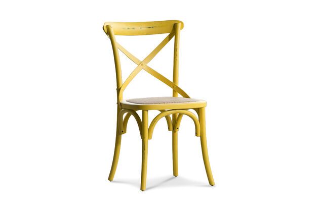 Yellow chair Pampelune